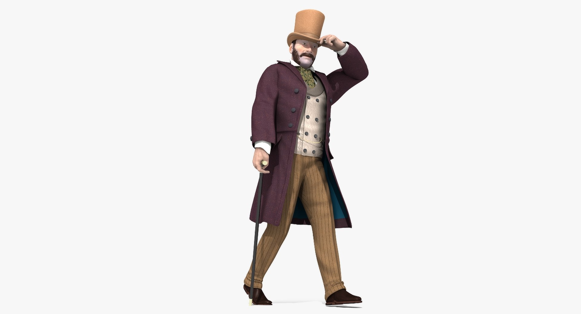 victorian gent - rigged 3D model https://p.turbosquid.com/ts-thumb/tB/fF4LKp/IkJau42Q/vg2_walkingstick_1480_cam3_f59/jpg/1550164995/1920x1080/fit_q87/3ca906d22987331910f19462968dabe71967cca8/vg2_walkingstick_1480_cam3_f59.jpg