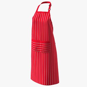 3D Cooking Apron Striped