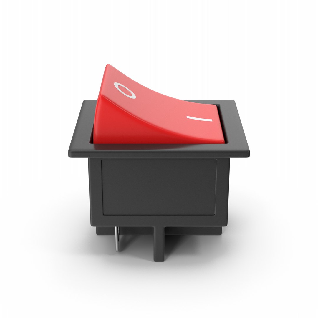 On Off Power Switch Model - TurboSquid 2153284