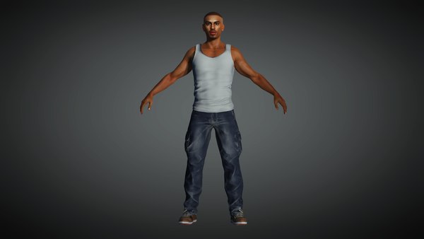 Realistic Male Character 21 3D model - TurboSquid 1882758