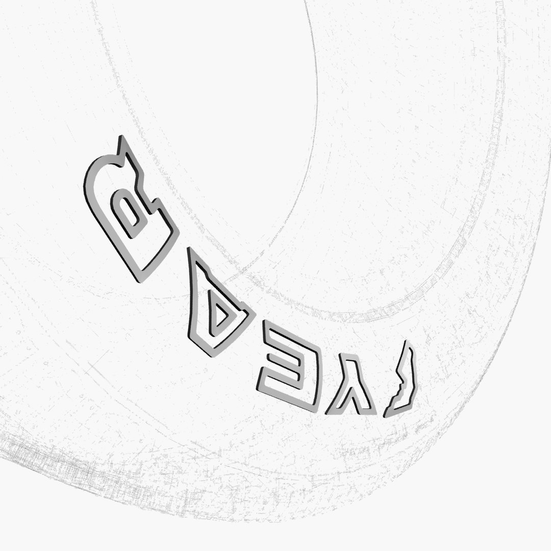 Free Tire Label 2 3d Model