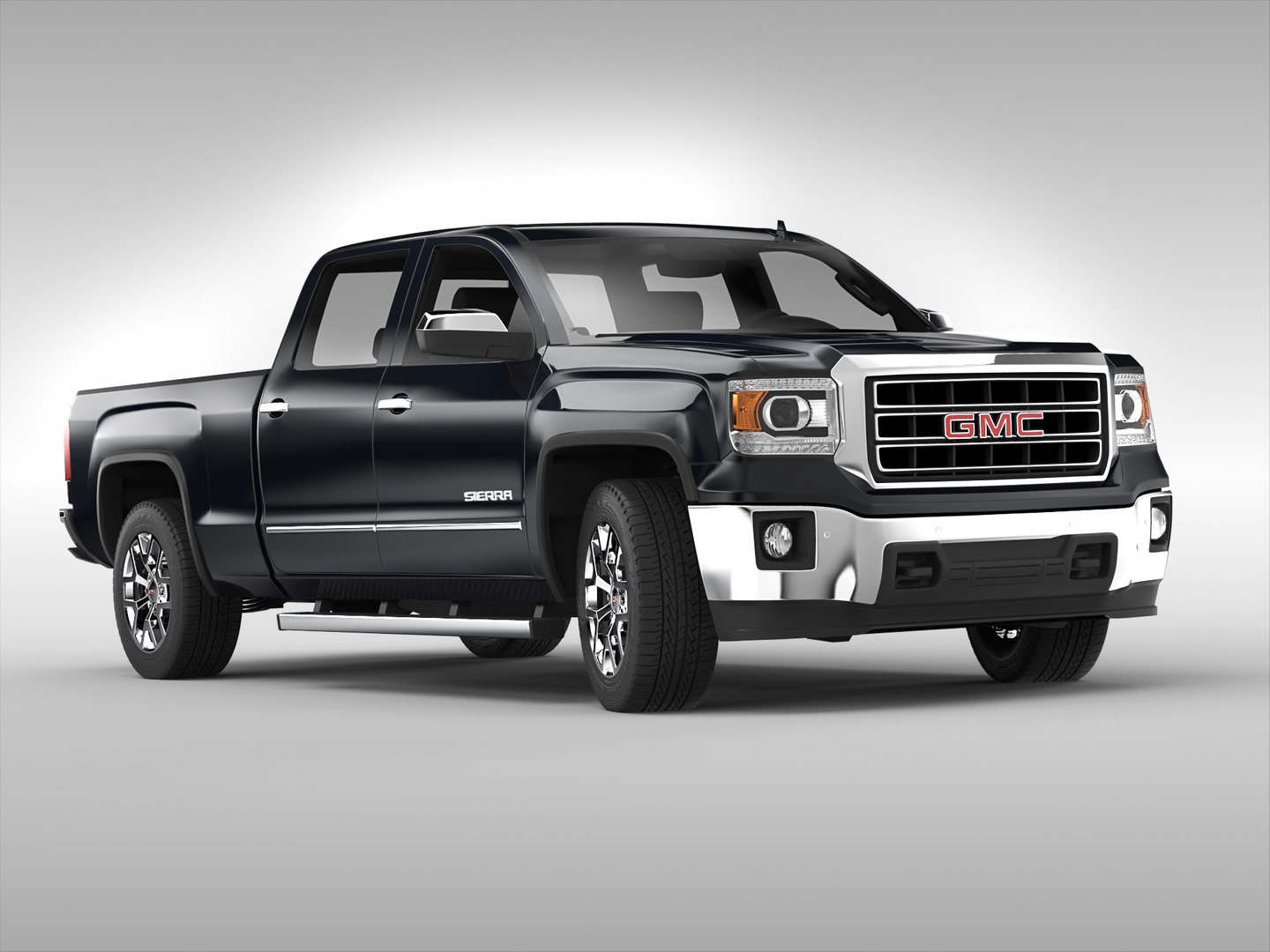 3d model gmc sierra 2014