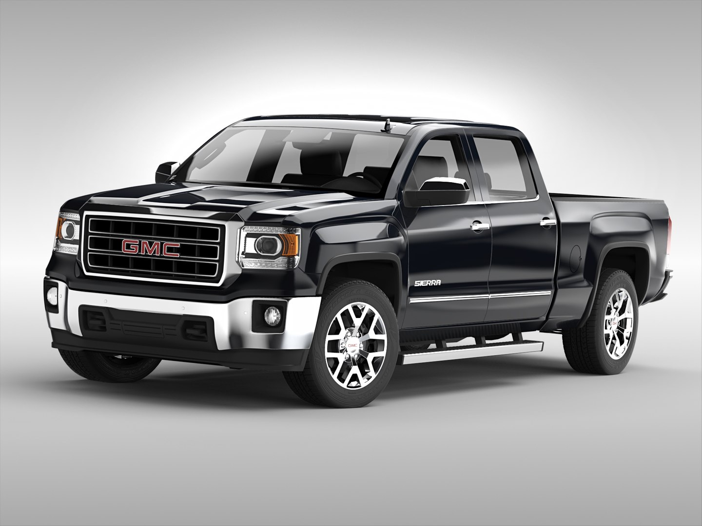 3d model gmc sierra 2014