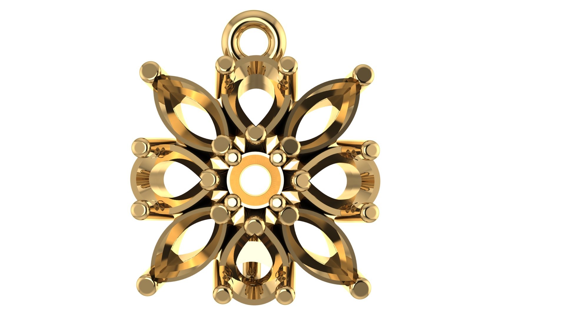 Cad Beautiful Tops Pendant 3D Model - TurboSquid 1712372