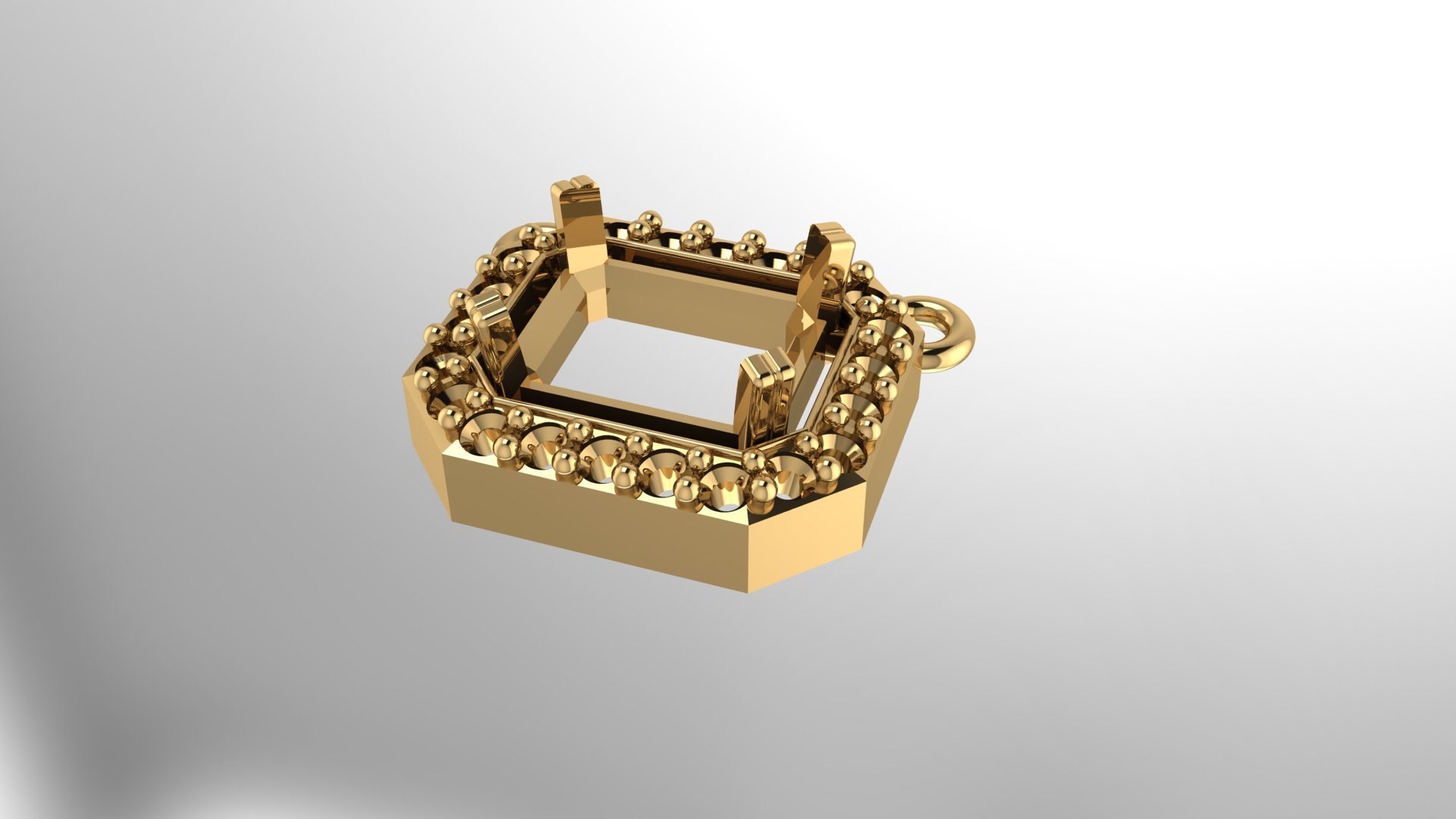 Cad Beautiful Tops Pendant 3D Model - TurboSquid 1712372