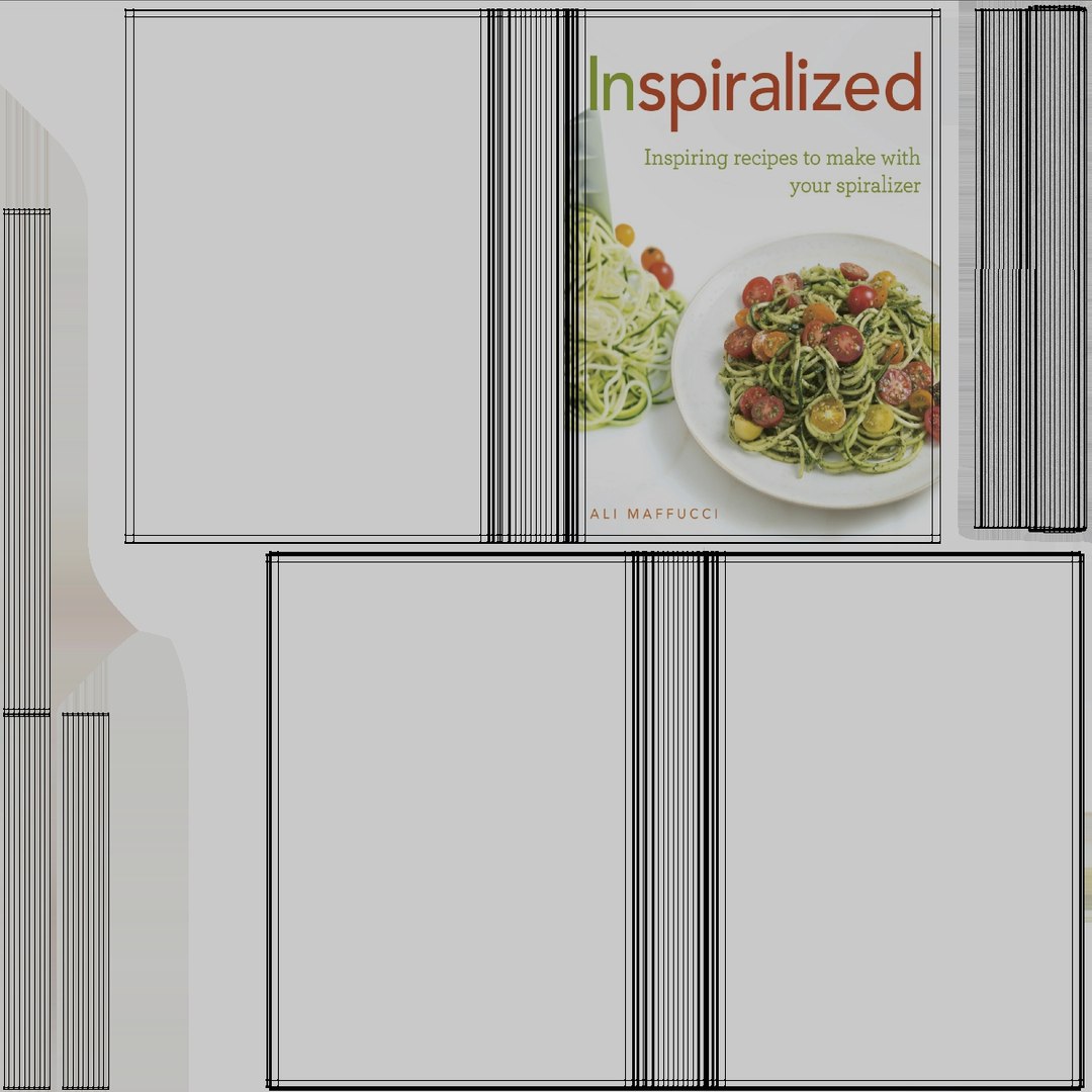3D realistic inspiralized cookbook - TurboSquid 1465014