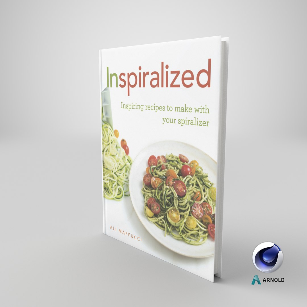 3D realistic inspiralized cookbook - TurboSquid 1465014