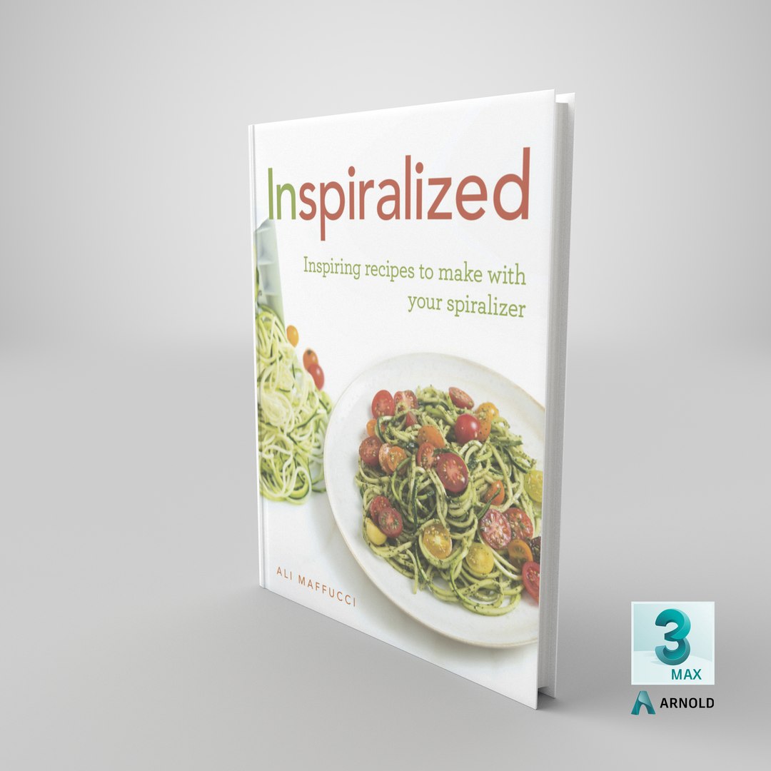 3D realistic inspiralized cookbook - TurboSquid 1465014