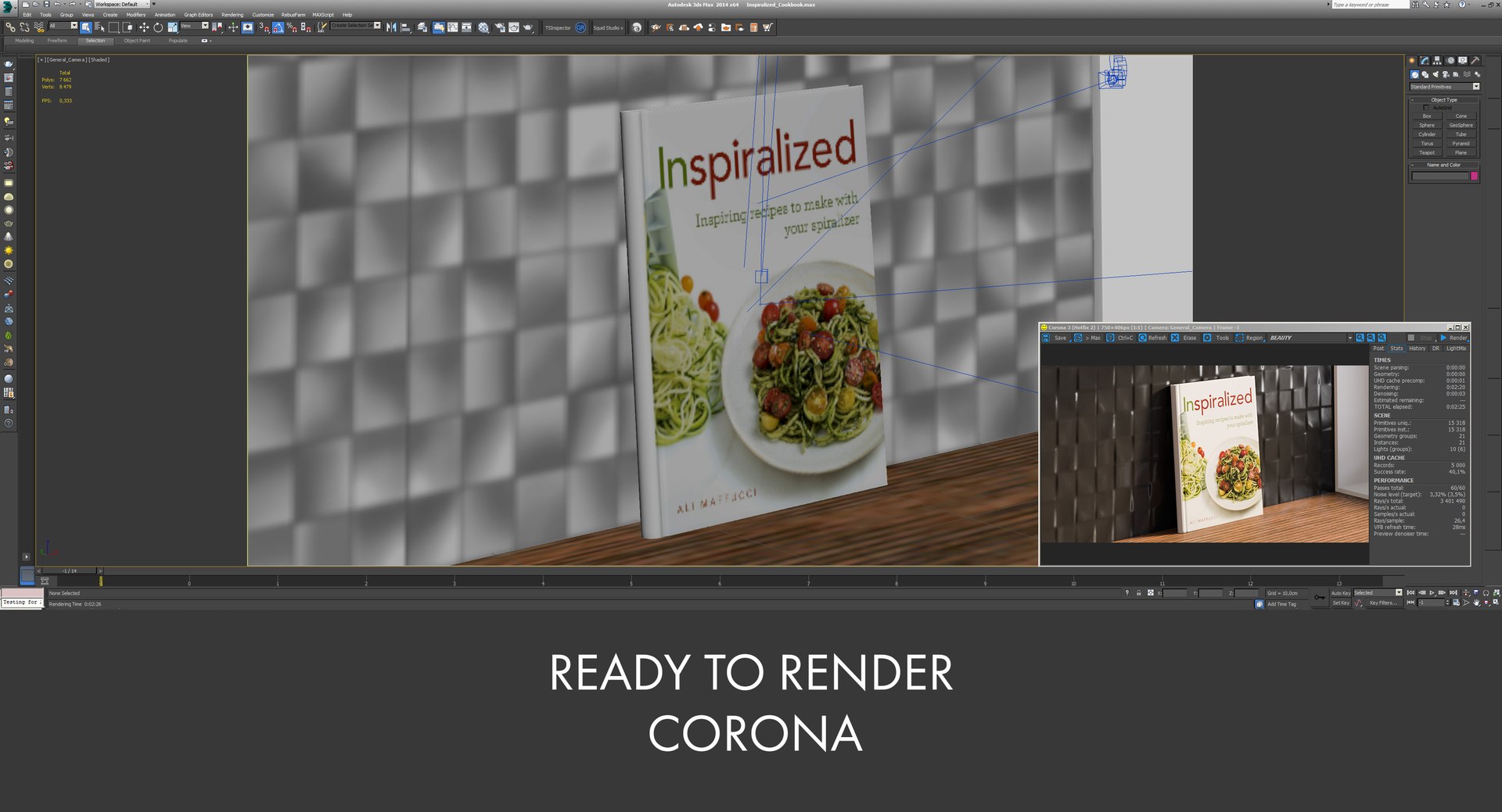 3D realistic inspiralized cookbook - TurboSquid 1465014
