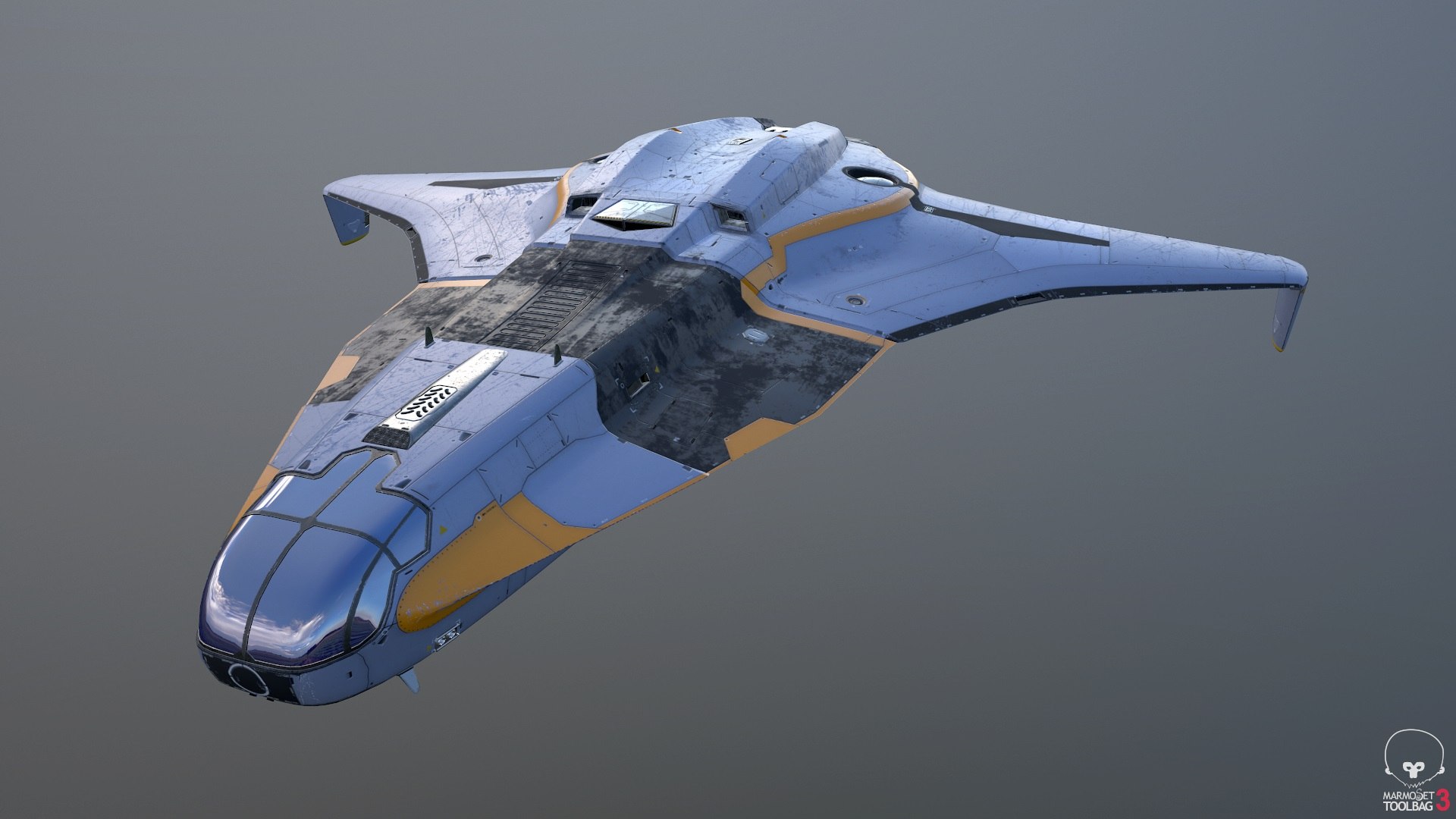 Space Fighter Roxetta 3D - TurboSquid 1889393