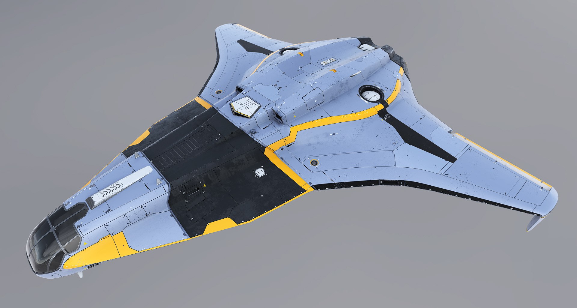 Space Fighter Roxetta 3D - TurboSquid 1889393