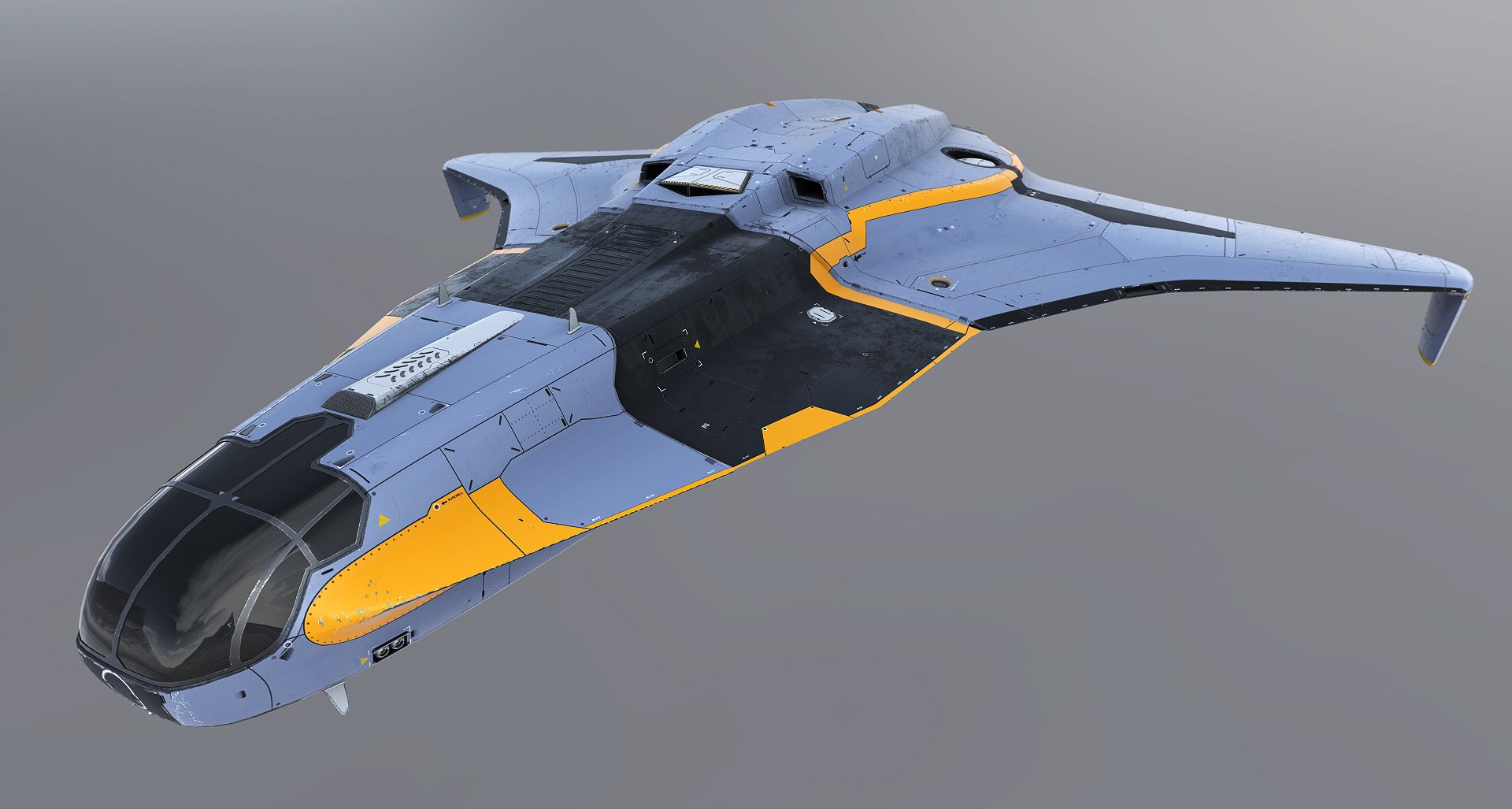 Space Fighter Roxetta 3D - TurboSquid 1889393