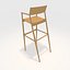 Bar Stool 9 3D model
