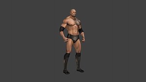 Real Man Wrestler Character