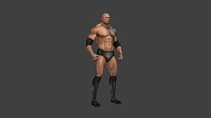 Real Man Wrestler Character