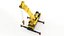 3d mobile crane model