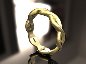 Woven Wedding Band - Size 6