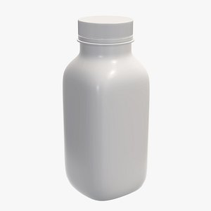 3D yoghurt bottle