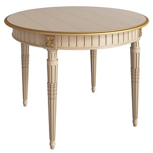 3D model neoclassic table