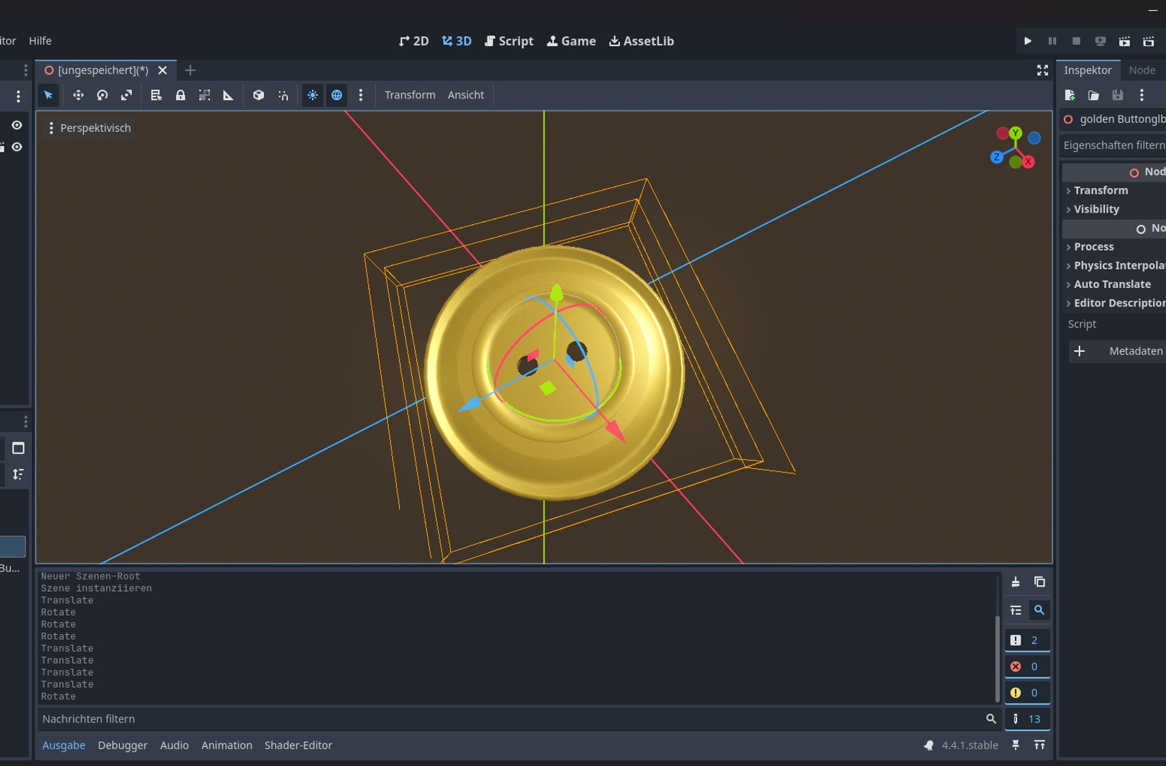 Golden Button 3D model https://p.turbosquid.com/ts-thumb/tC/Edi8FR/om/screenshot20260706122337/png/1783353307/1920x1080/fit_q87/a30cdba89d5eb067fdd4366eb29970b3d4343fe3/screenshot20260706122337.jpg