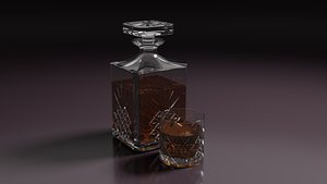 Whiskey Decanter 3D model
