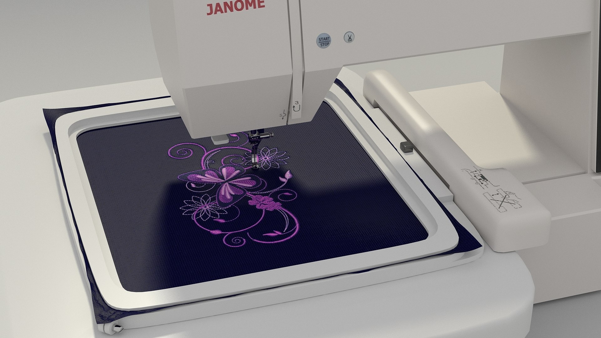 3D Machine Embroidery - TurboSquid 1671512