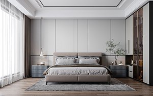 Modern luxury style bedroom