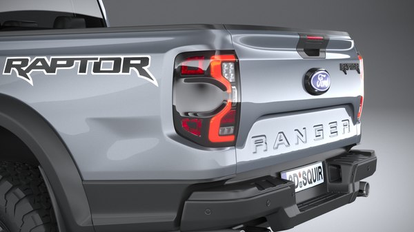 modelo 3d Ford Ranger Raptor 2023 - TurboSquid 2004477