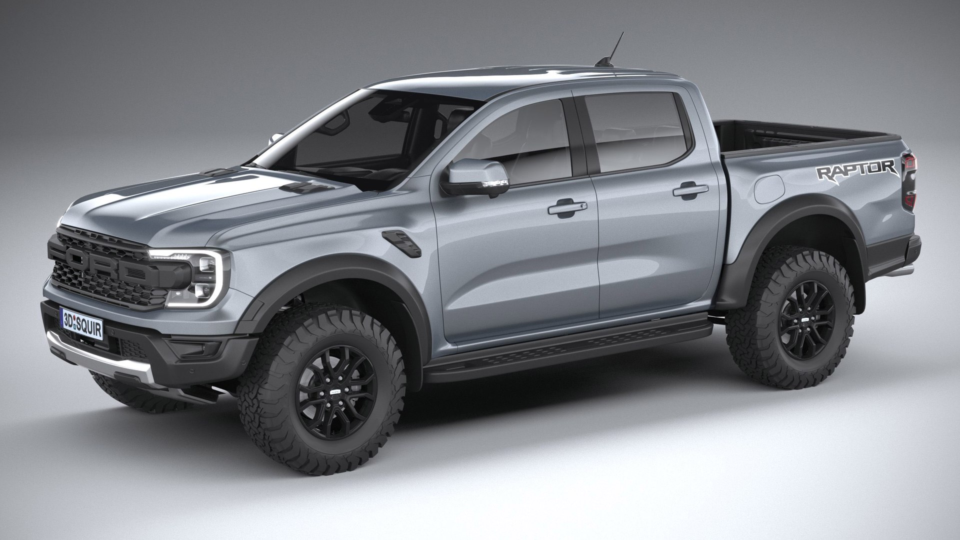 3D Ford Ranger Raptor 2023 - TurboSquid 2004477