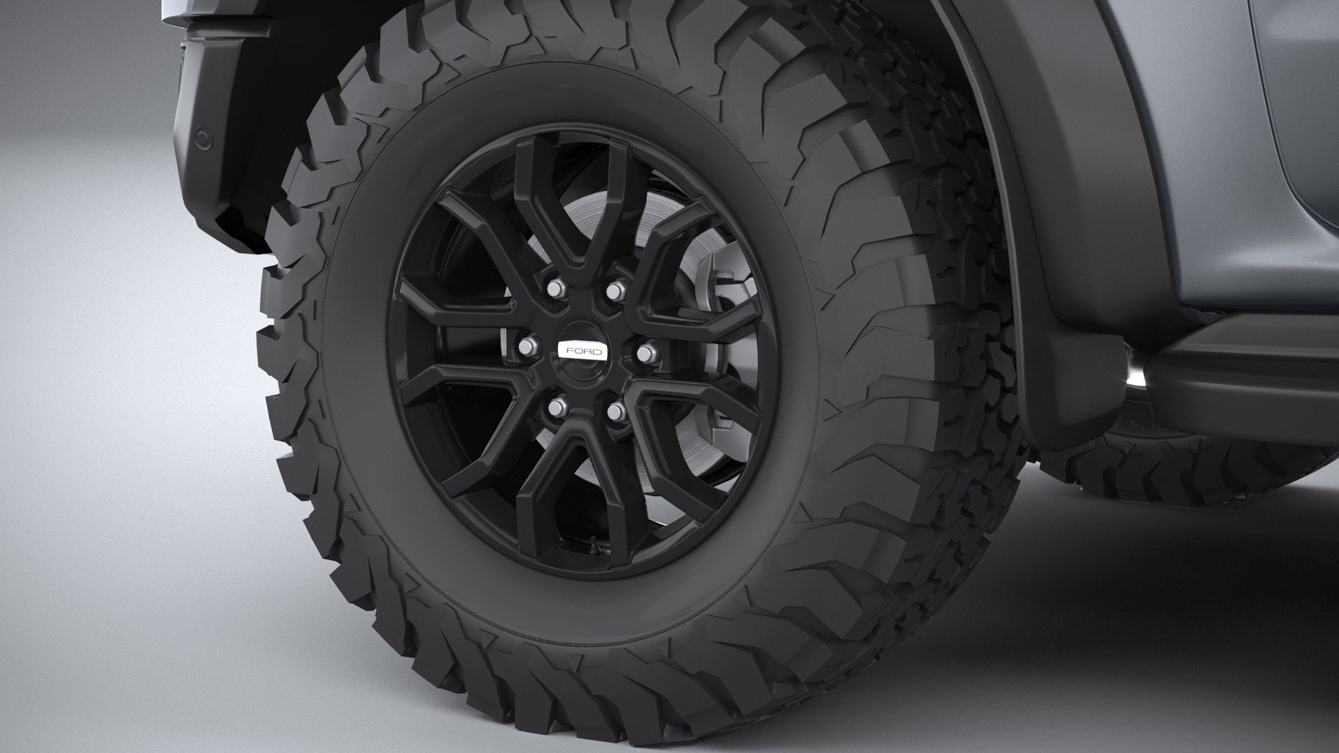 3D Ford Ranger Raptor 2023 - TurboSquid 2004477