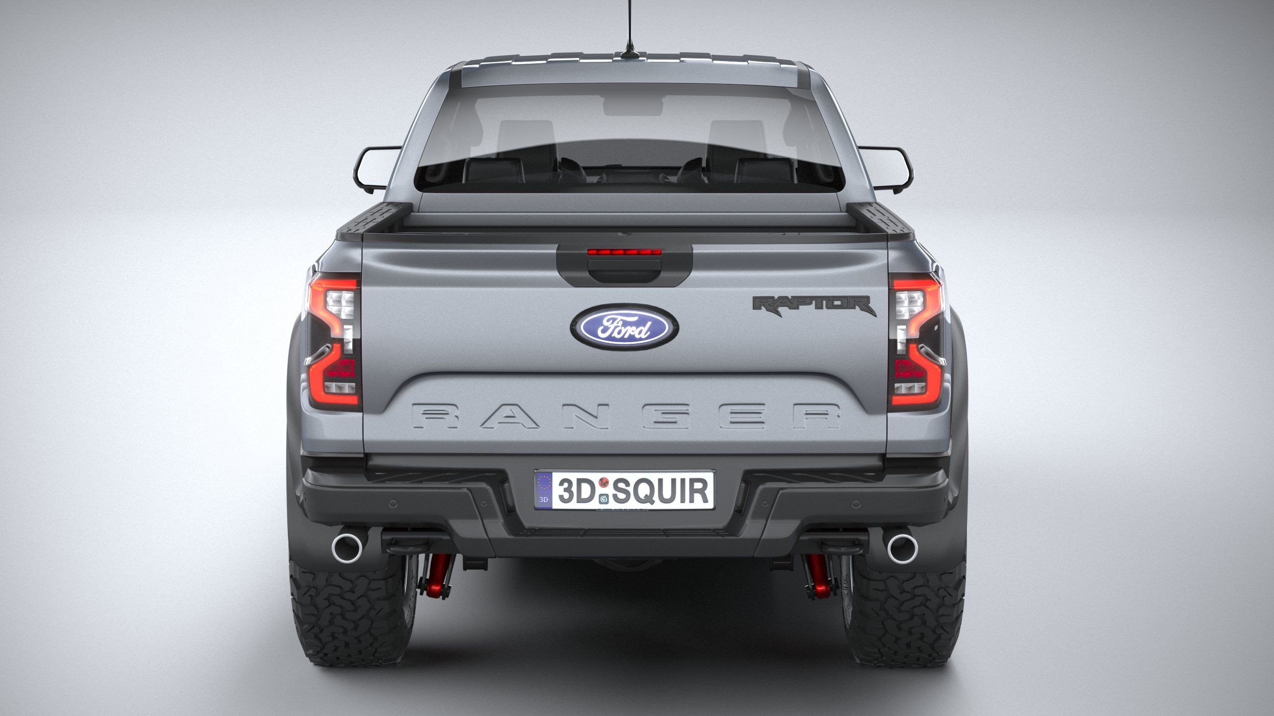 modelo 3d Ford Ranger Raptor 2023 - TurboSquid 2004477