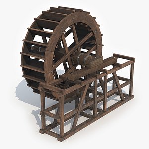 3D Water Mill 2
