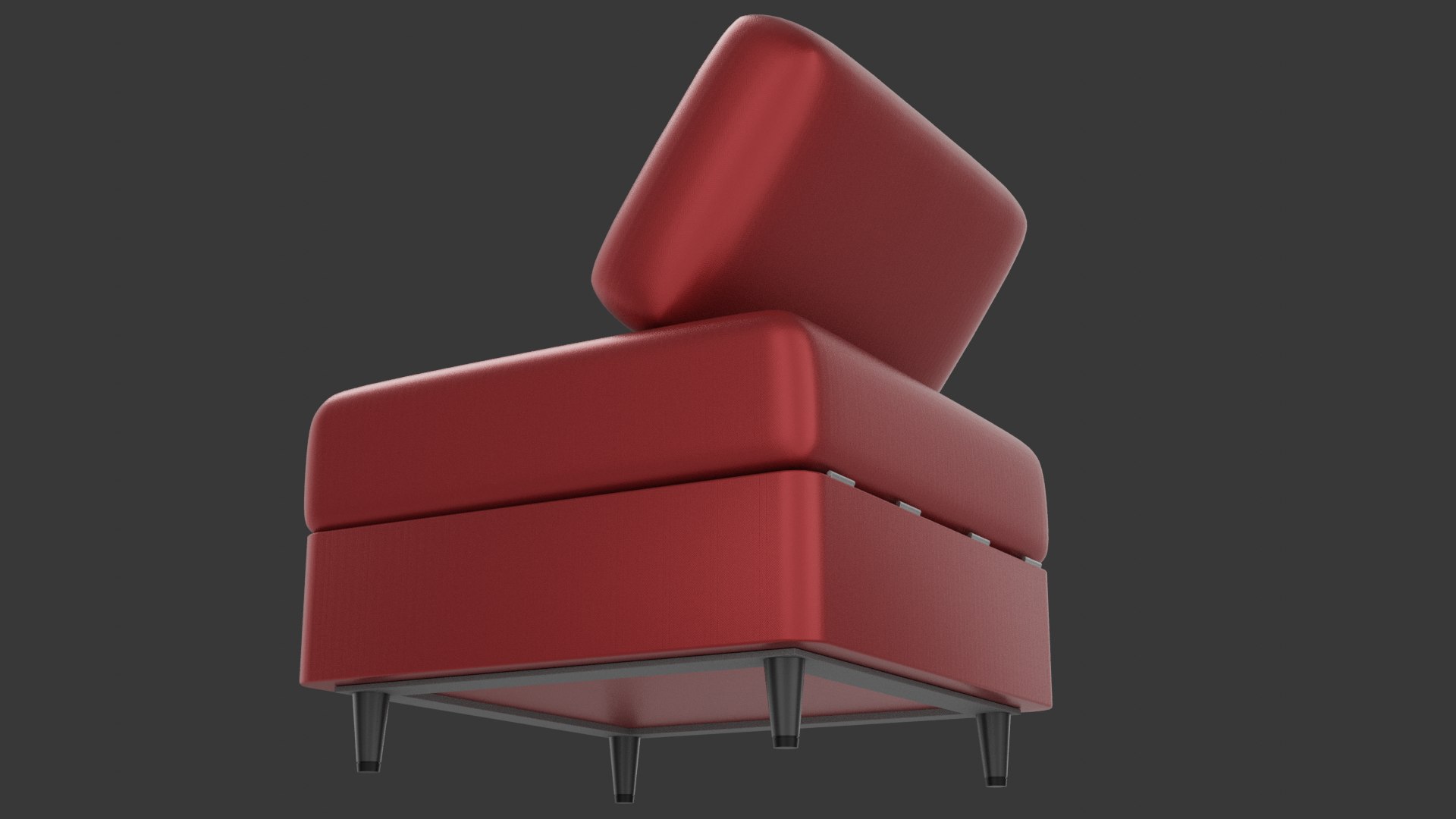 3D Couch Chest - TurboSquid 1666175