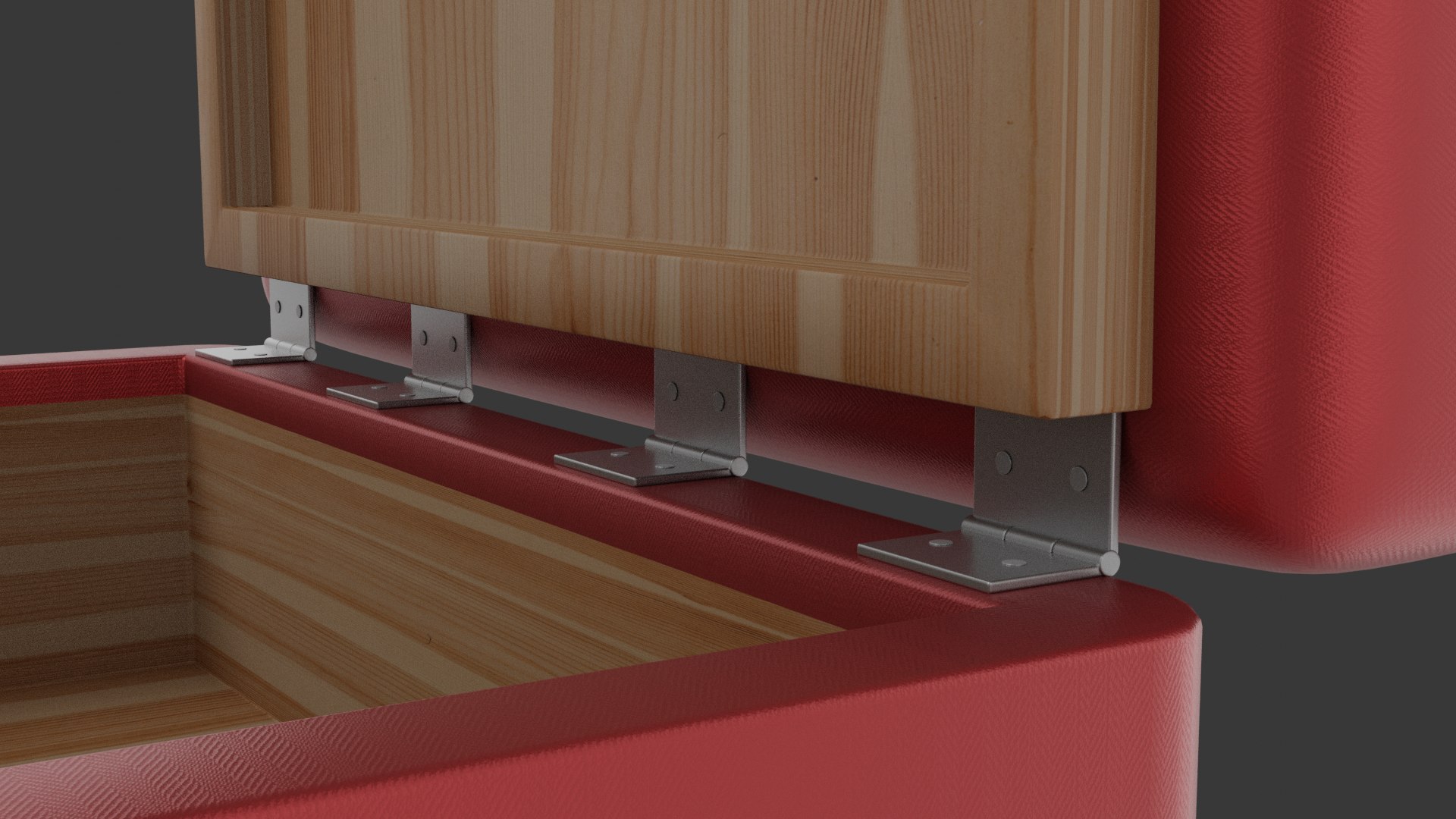 3D Couch Chest - TurboSquid 1666175