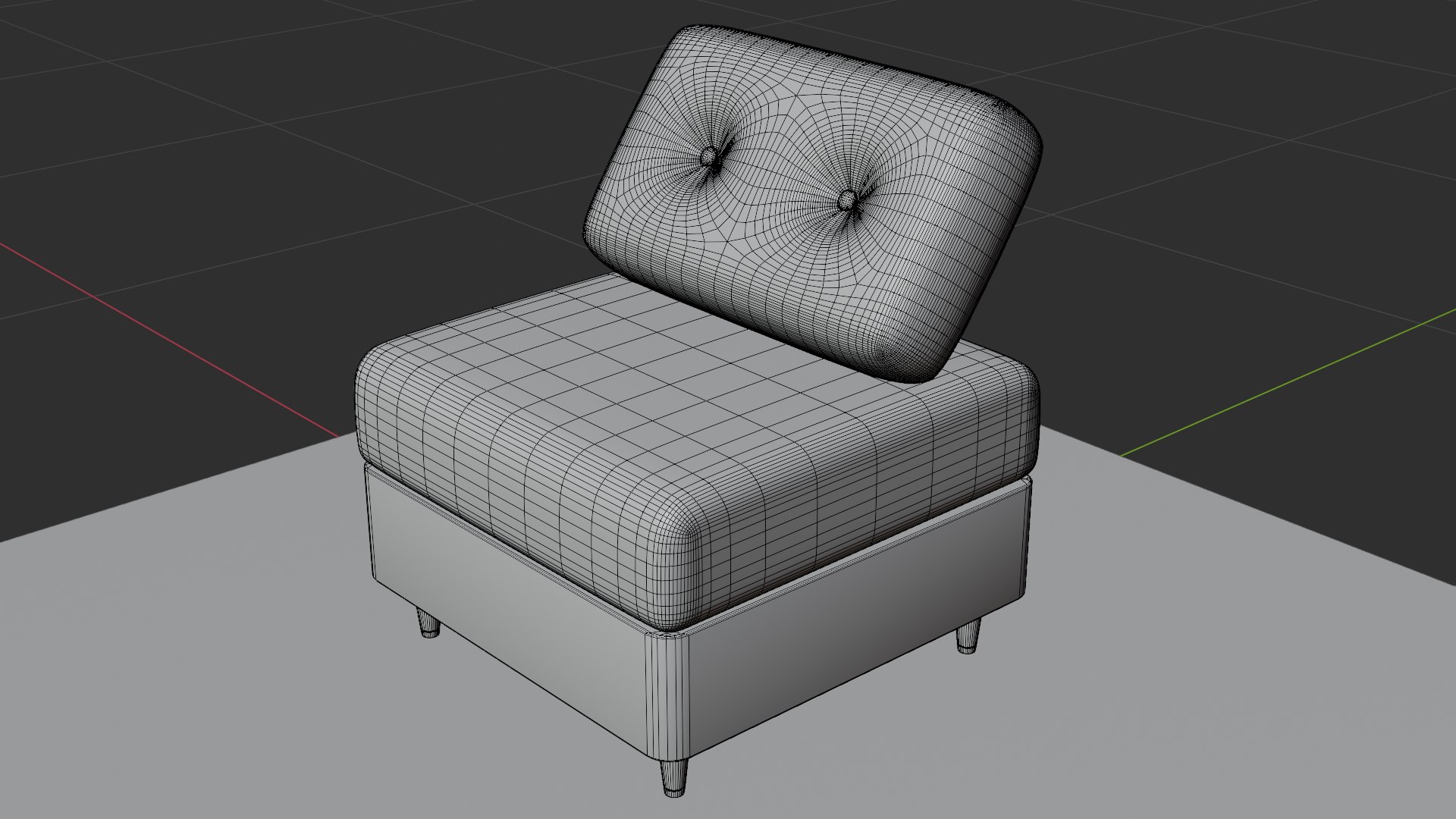 3D Couch Chest - TurboSquid 1666175