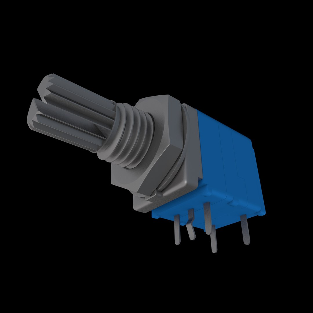 3D potentiometer TurboSquid 1742411