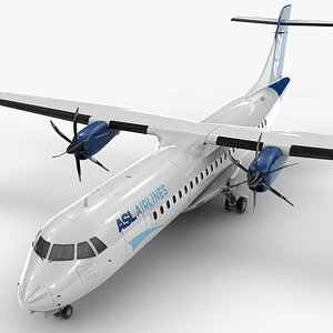 ATR 72 ASL L1741 3D