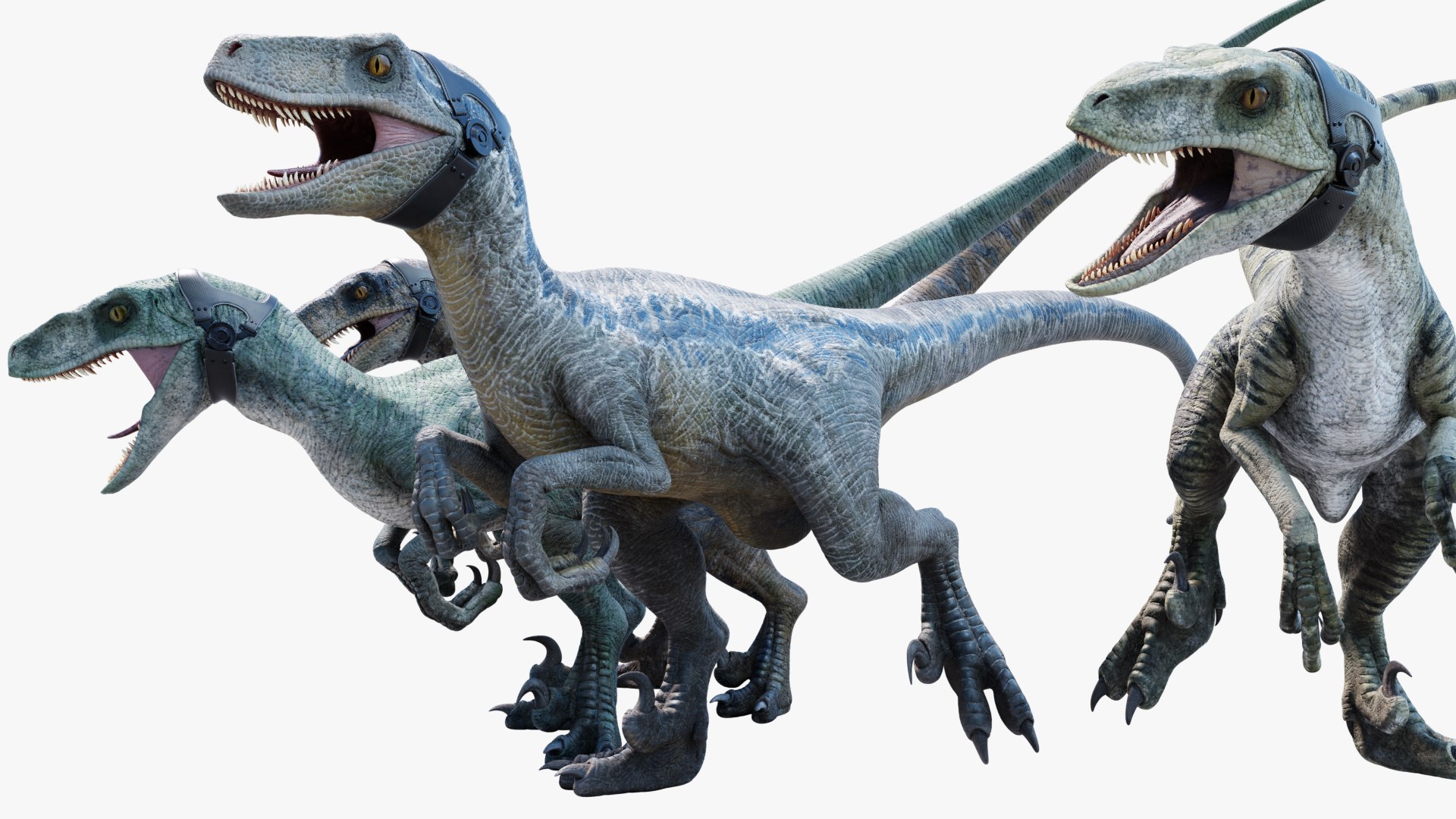 Raptor Squad 3D Model - TurboSquid 1322081