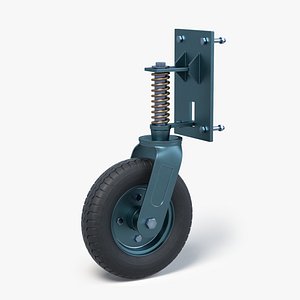 gate wheel 3D model