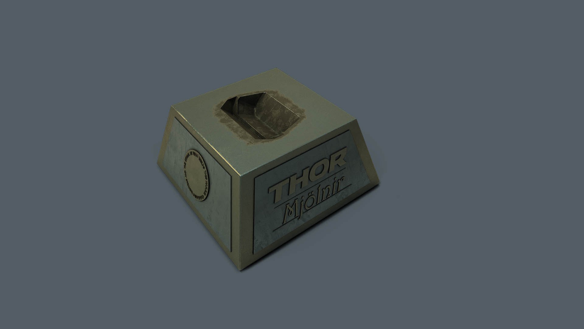 Thor Hammer Mjolnir 3D Model - TurboSquid 1326369