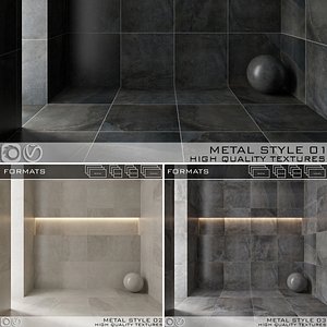 3D Collection FLOORGRES STYLETECH 3D model