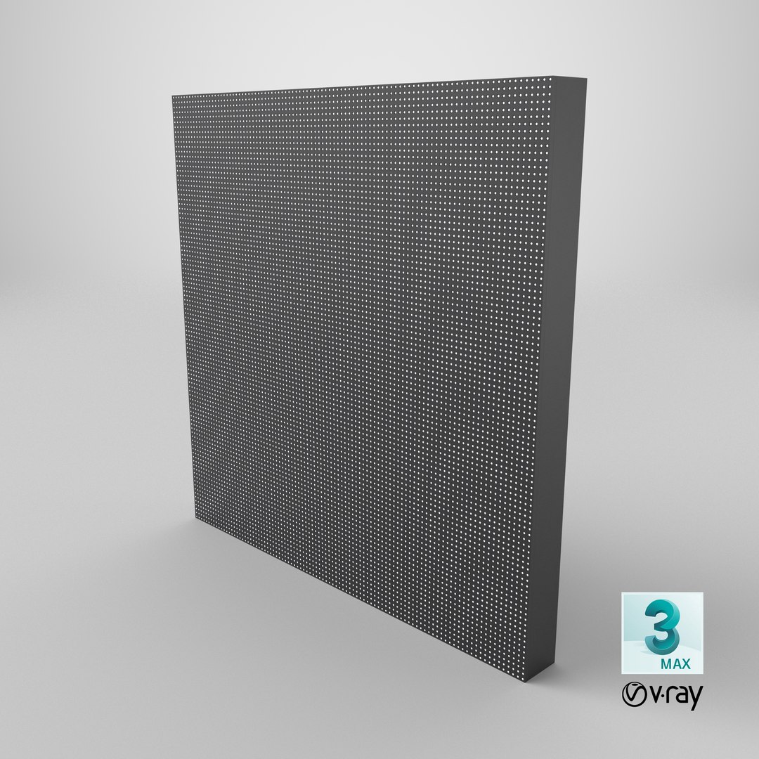 Led Panel 3D Model - TurboSquid 1326466