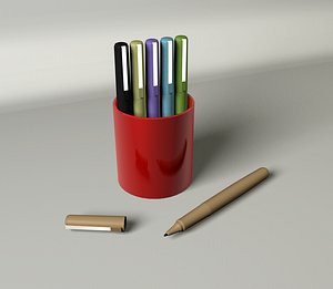 3d model markers