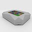 Soccer Stadium 01 model