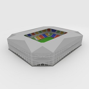 Soccer Stadium 01 model