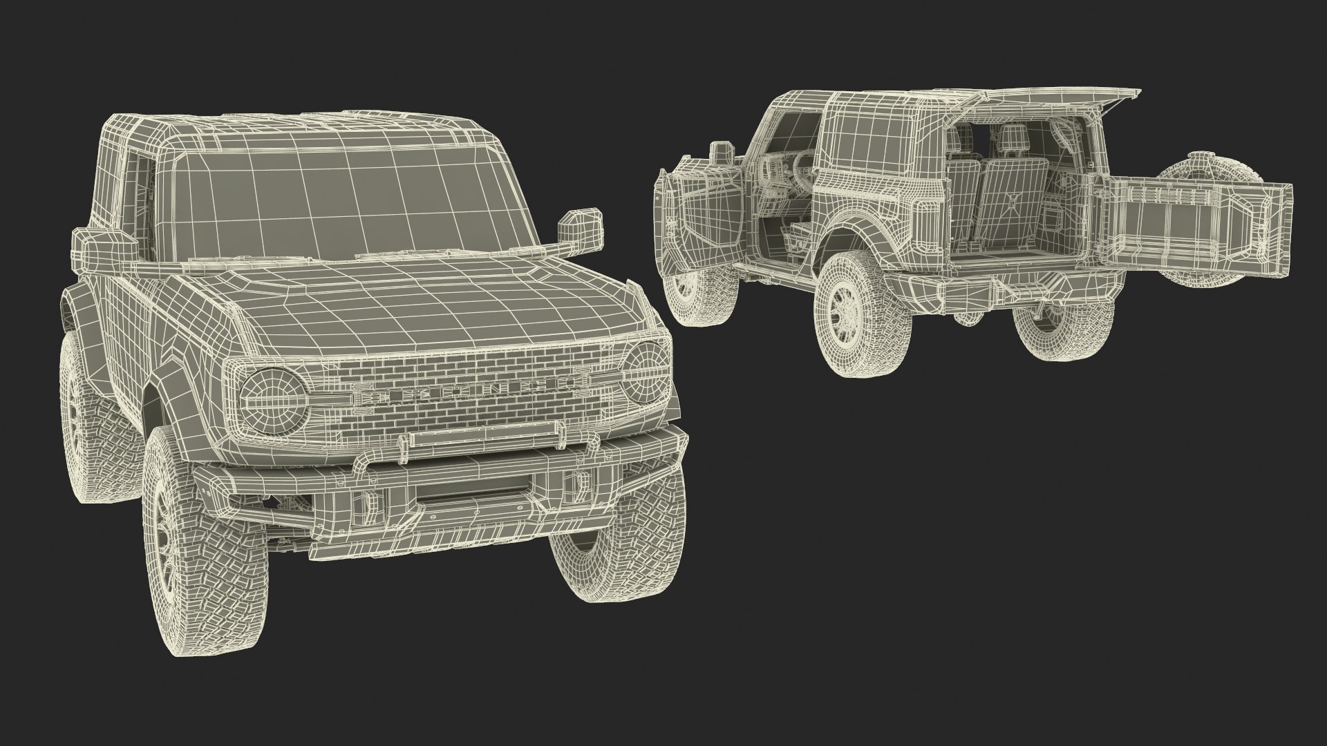 3D Ford Bronco Two Door Off Road SUV Carbonized Gray https://p.turbosquid.com/ts-thumb/tC/fxSiB0/JV/ford_bronco_two_door_off_road_suv_carbonized_gray_053/jpg/1733643304/1920x1080/fit_q87/57ab6e2d75bd36e71c72f7c421dc904d52fbbc52/ford_bronco_two_door_off_road_suv_carbonized_gray_053.jpg