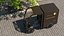 3D model Delivery Bike EAV UPS Rigged for Maya