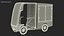 3D model Delivery Bike EAV UPS Rigged for Maya
