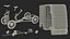 3D model Delivery Bike EAV UPS Rigged for Maya