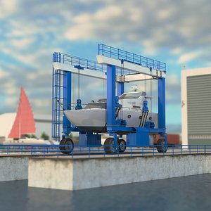 Yacht Shipyard 3D